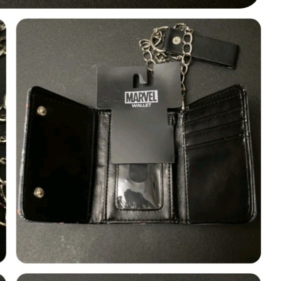 New Punisher skull chain Wallet - Picture 3 of 3
